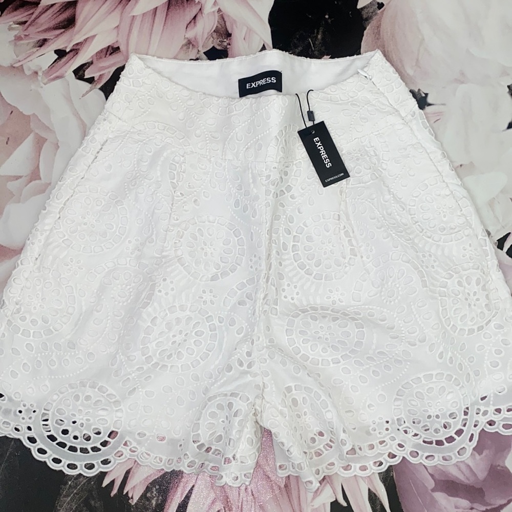 Express Hi Waisted Shorts